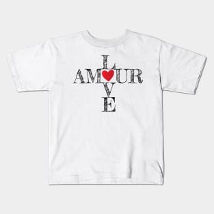 Amour - Love Kids T-Shirt